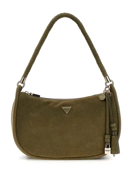 GUESS Geantă de umăr Danya Hobo Shoulder' verde