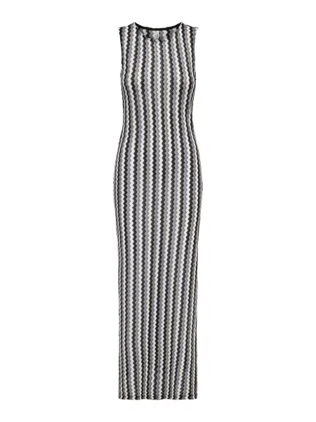 ONLY Obleka ONLBAILEY siva / antracit / off-bela bela