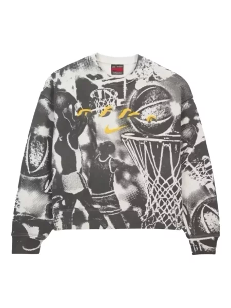Hanorac crewneck Nike alb