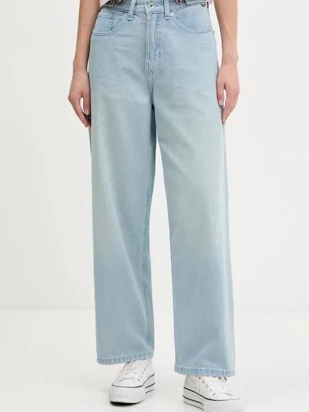 Džíny Vans high waist modré