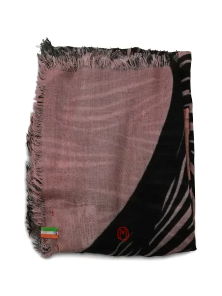 Šal Talking Walls s printom ružičasta