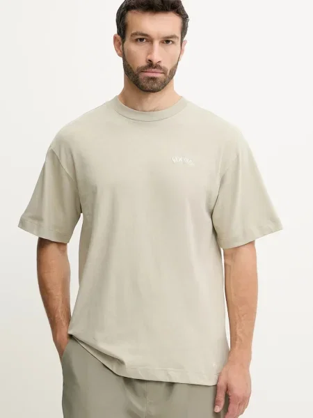 47 brand póló MLB New York Yankees nyomott mintás bézs