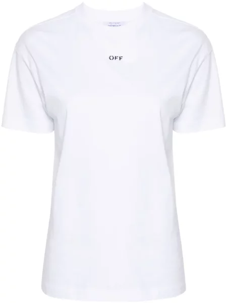 Tricou Off-white cu dungi alb