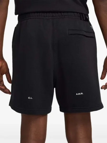 Tricou Nike din piele cu broderie negru