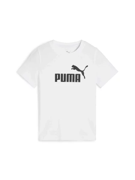 Дитяча Футболка PUMA Ess No. 1 Logo Tee комбінований верх білий