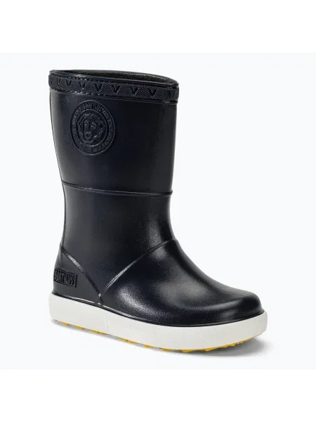 Детски гумени ботуши BOATILUS Penguy Worm Lining navy синьо