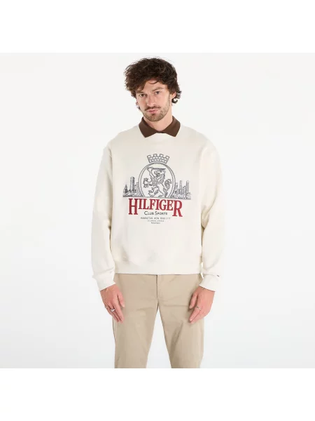 Суитшърт Tommy Hilfiger Heritage Series Crest Sweatshirt Ivory Petal XL
