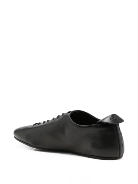 Pantofi tenis Jacquemus din piele tenis negru