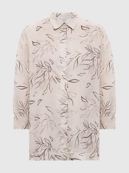 Блуза в принт Peserico бежева