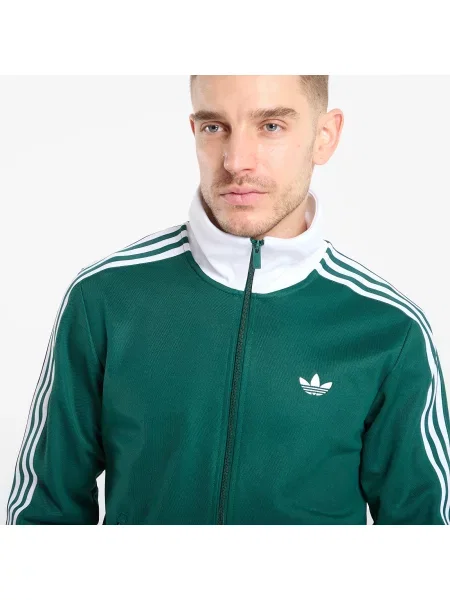 Суитшърт adidas Beckenbauer Track Top Collegiate Green/ White M бяло