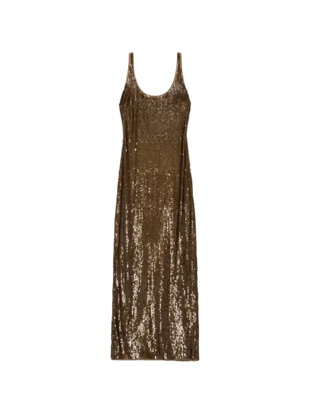 Rochie maxi Simkhai cu paiete maro