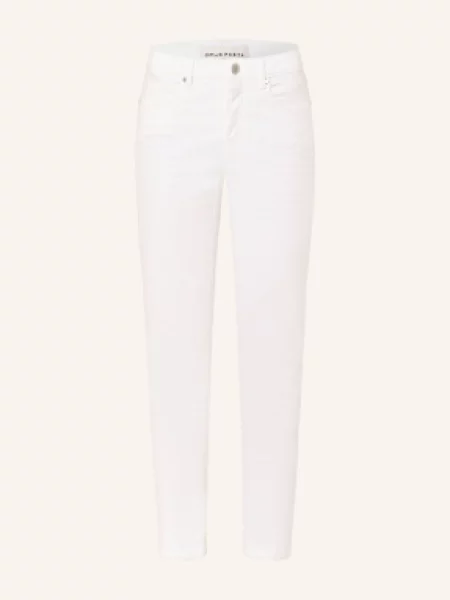 Opus Pants Jeansy Skinny Enja weiss białe