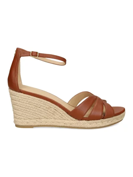 LAUREN RALPH LAUREN Espadryle Nellie brązowy