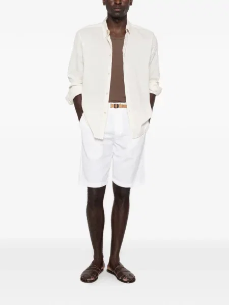 Pantaloni scurți White Sand alb