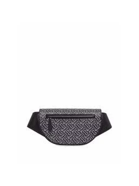 Torba Burberry skórzana czarna