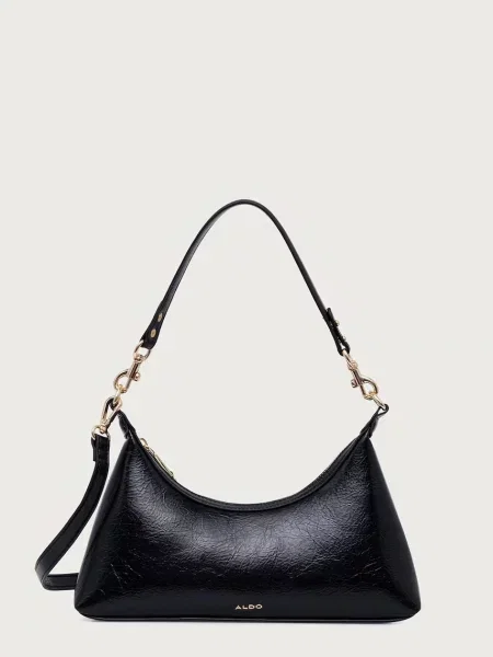 Geanta hobo Aldo din piele negru