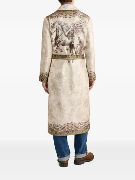 Palton Etro cu imagine cu model paisley