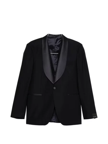 Saténový oblekový oblek Tagliatore modrý