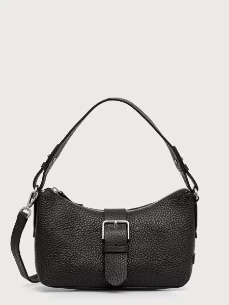 Marc O'Polo geantă crossbody pentru femei din piele maro
