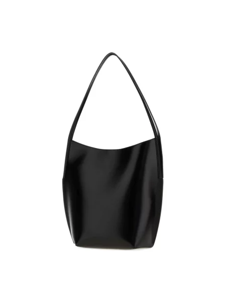 Torebka Jil Sander skórzana czarna
