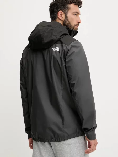 Kurtka przeciwdeszczowa The North Face Quest Zip-In asphalt grey/black czarna