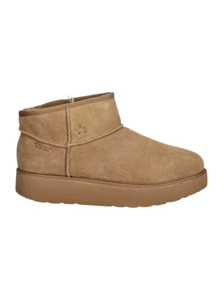 Skechers śniegowce zamszowe KEEP COZY brązowy