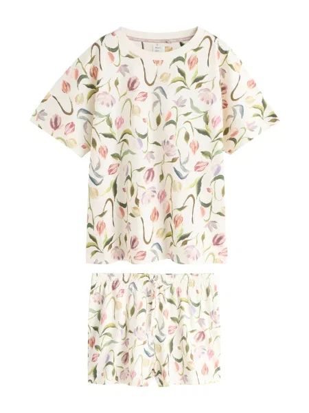 Next Pantaloni scurți crem / porumbel / oliv / mov liliachiu albastru