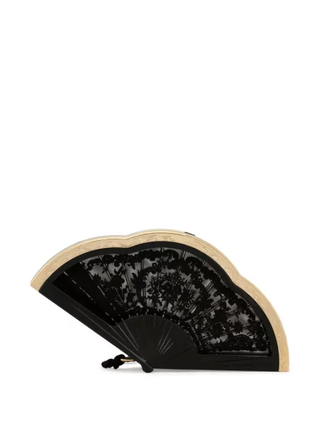 Kopertówka Dolce And Gabbana skórzana czarna