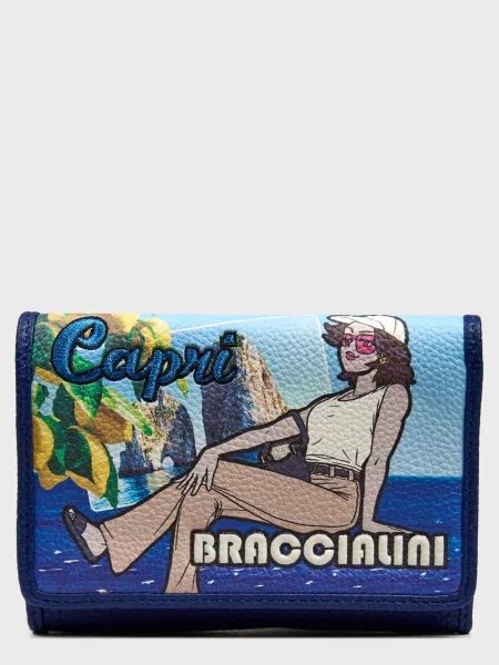 Кошелек Braccialini синий
