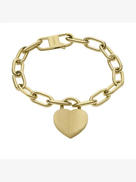 Гривна Fossil златисто