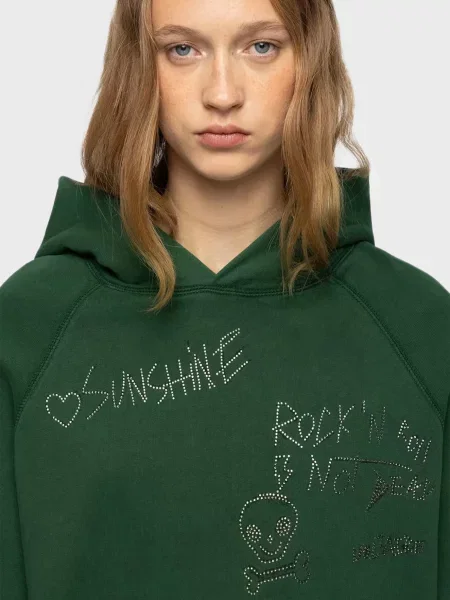 Худі Zadig&voltaire зелене