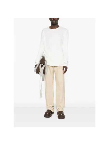 Spodnie Rick Owens beżowe