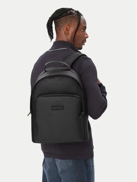 Ruksak Armani Exchange crna