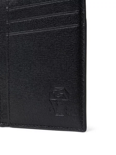 Portofel Brunello Cucinelli din piele negru