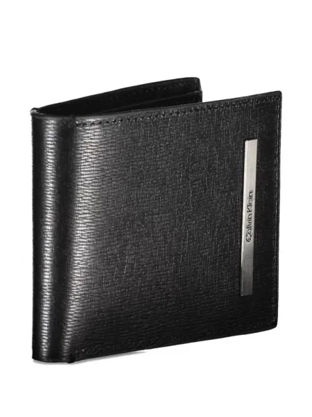 Portofel Calvin Klein cu autograf negru