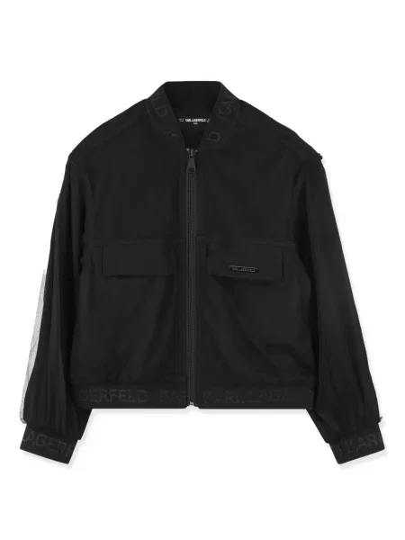 Bluza dziecięca Karl Lagerfeld czarna