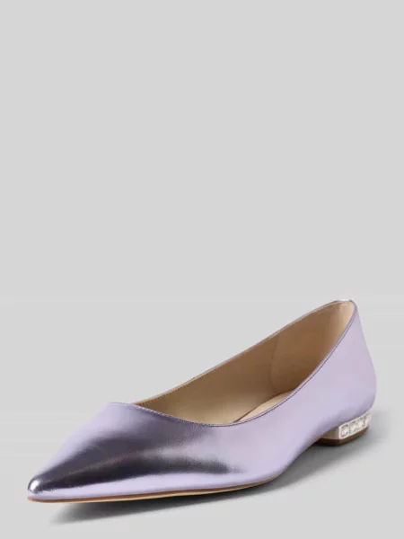Balerinki Marc Cain Bags & Shoes fioletowe