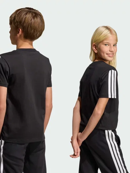 Детская футболка Adidas черная