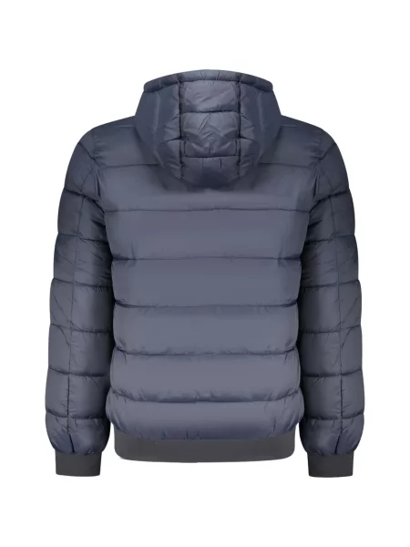 Geacă de blugi Pepe Jeans cu glugă albastru