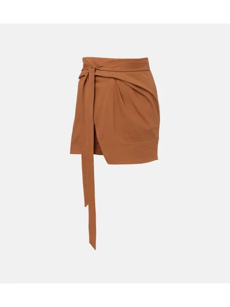 Suknja Isabel Marant smeđa