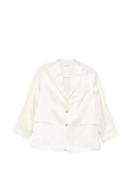 Marynarka Panicale z klapą biała