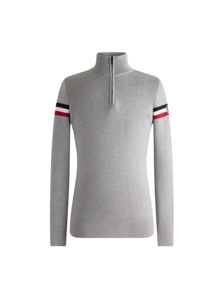 Sweter Fusalp wełniany szary
