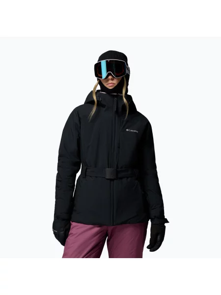 Geacă de schi pentru femei Columbia Ava Alpine Balted Insulated black negru