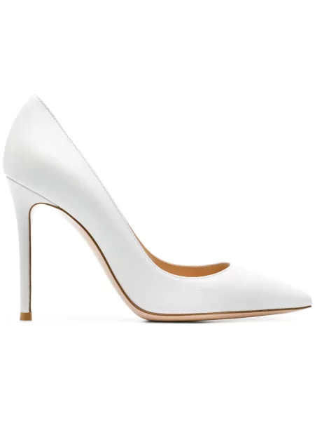 Pantofi cu toc Gianvito Rossi alb