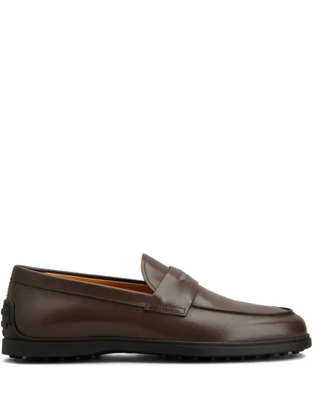 Pantofi loafer Tod's din piele maro