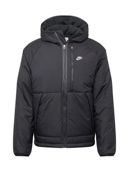 Nike Sportswear Geacă funcțională / gri metalic alb