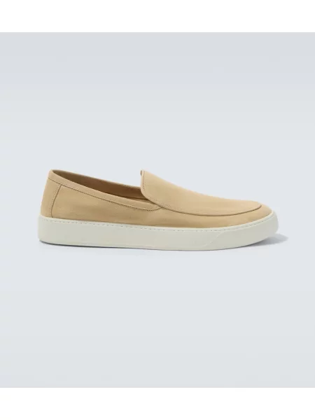 Loaferke Frescobol Carioca iz semiša bež