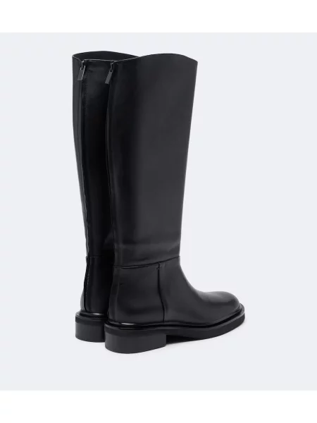 Cizme A.emery din piele negru