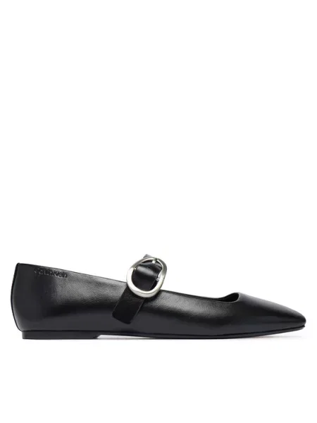 Calvin Klein Baleriny czarny
