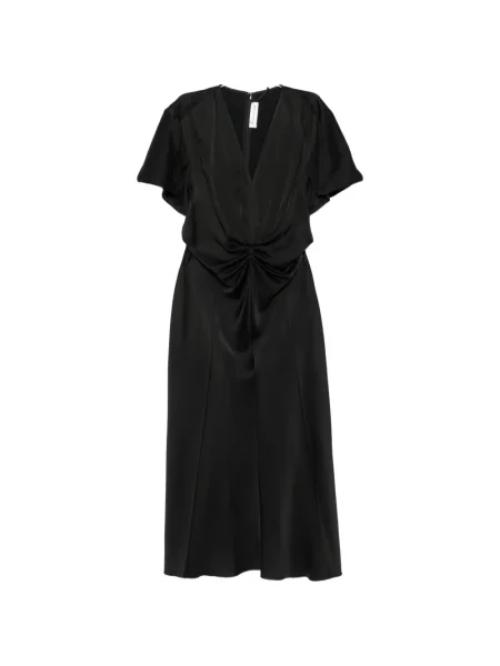 Rochie midi Victoria Beckham negru